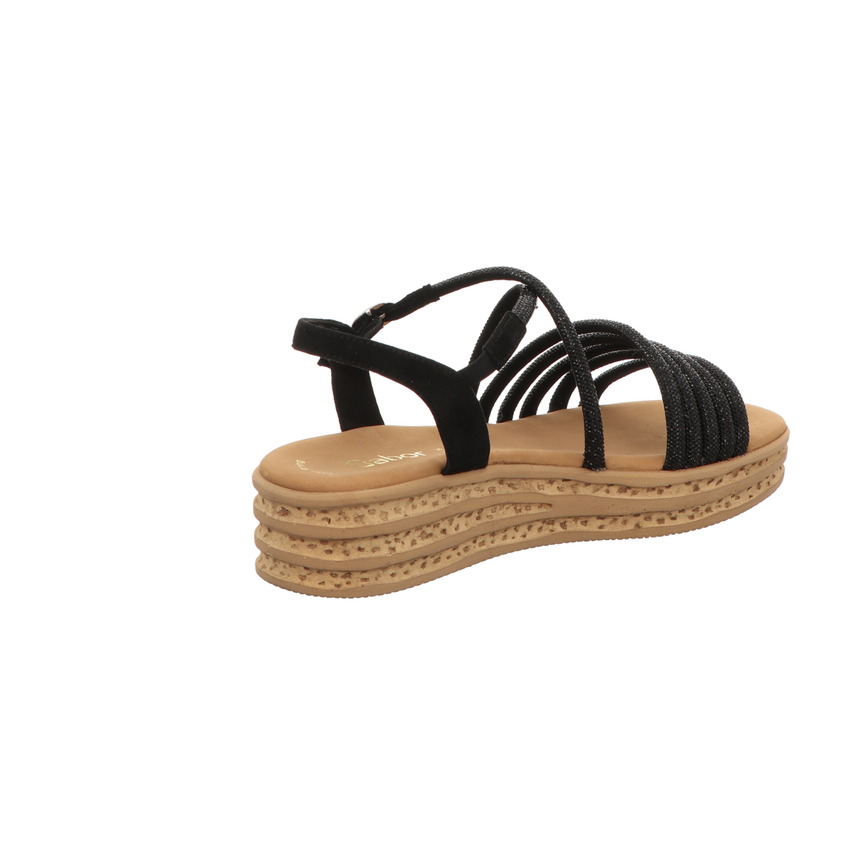 Gabor Damen Sandalette  in schwarz