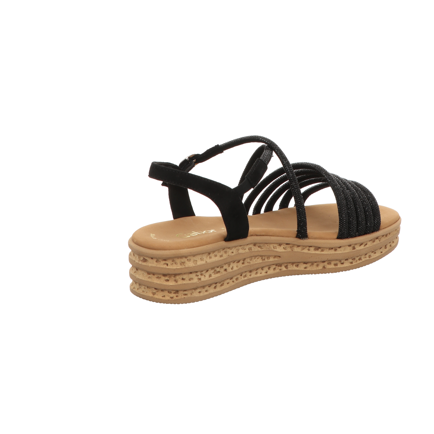 Gabor Damen Sandalette  in schwarz