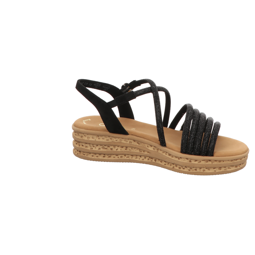 Gabor Damen Sandalette  in schwarz