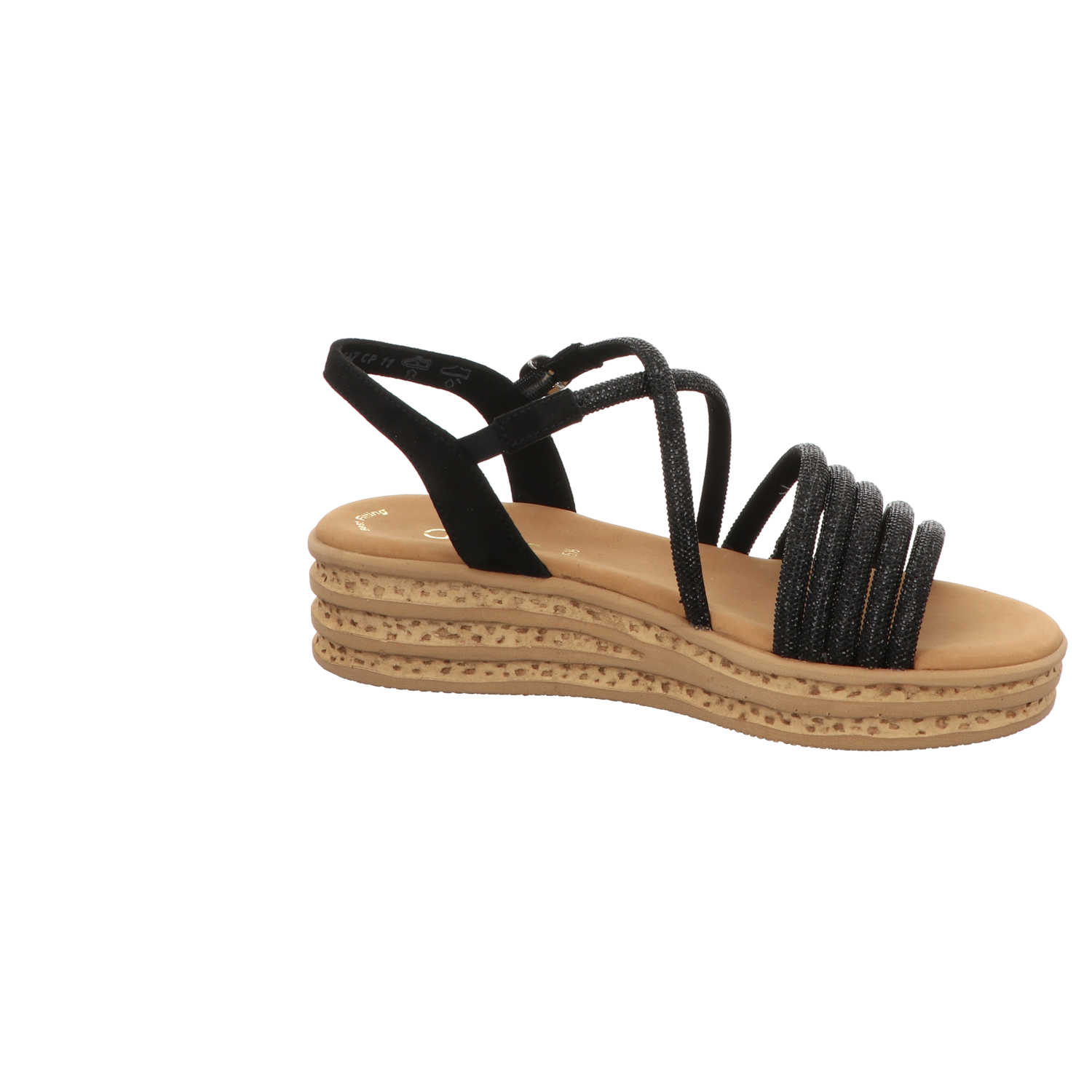 Gabor Damen Sandalette  in schwarz