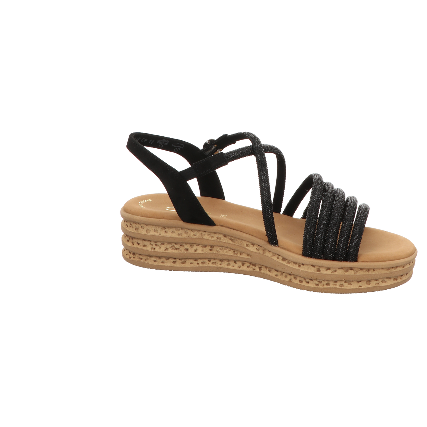 Gabor Damen Sandalette  in schwarz