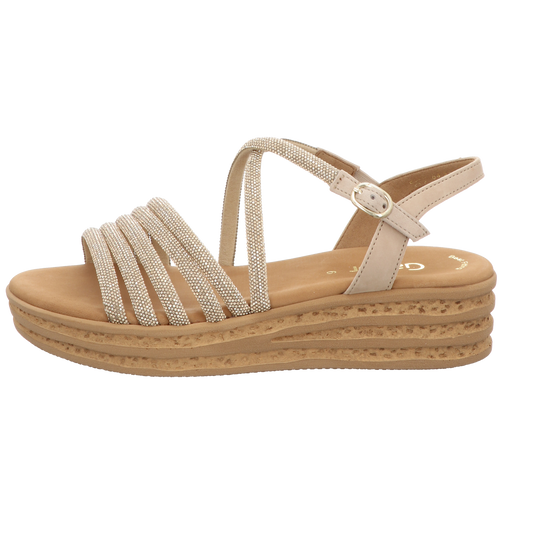 Gabor Damen Sandalette  in silber