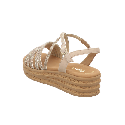 Gabor Damen Sandalette  in silber