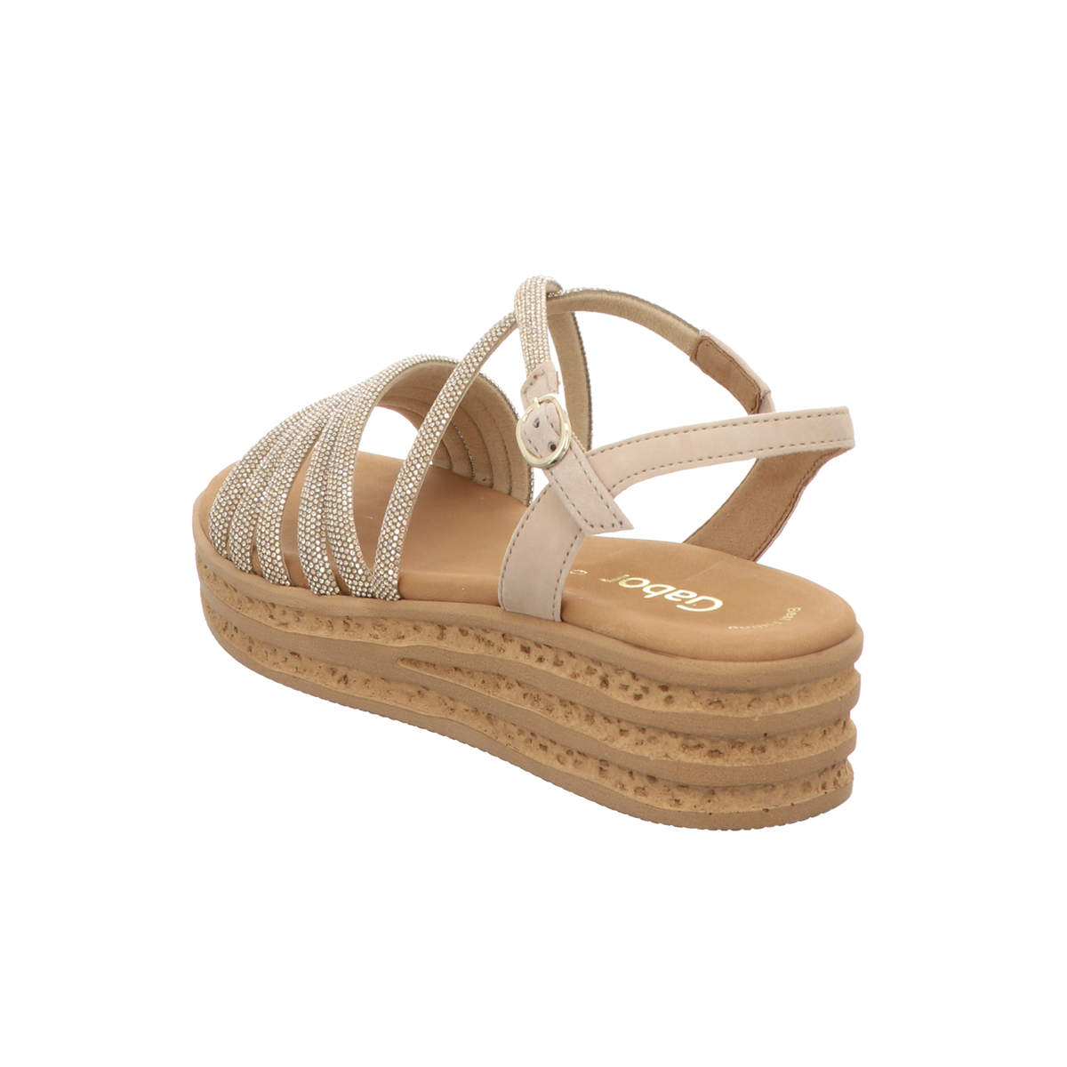 Gabor Damen Sandalette  in silber