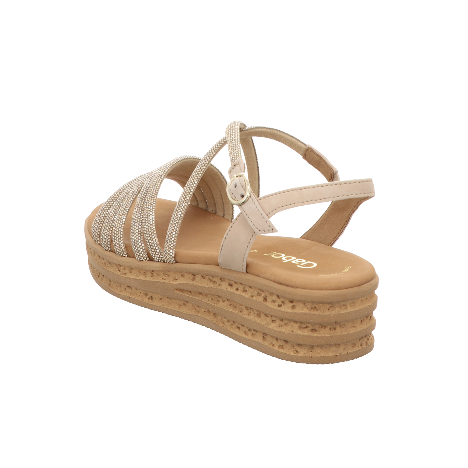 Gabor Damen Sandalette  in silber