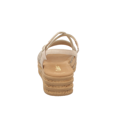 Gabor Damen Sandalette  in silber