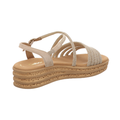 Gabor Damen Sandalette  in silber