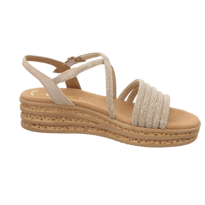 Gabor Damen Sandalette  in silber