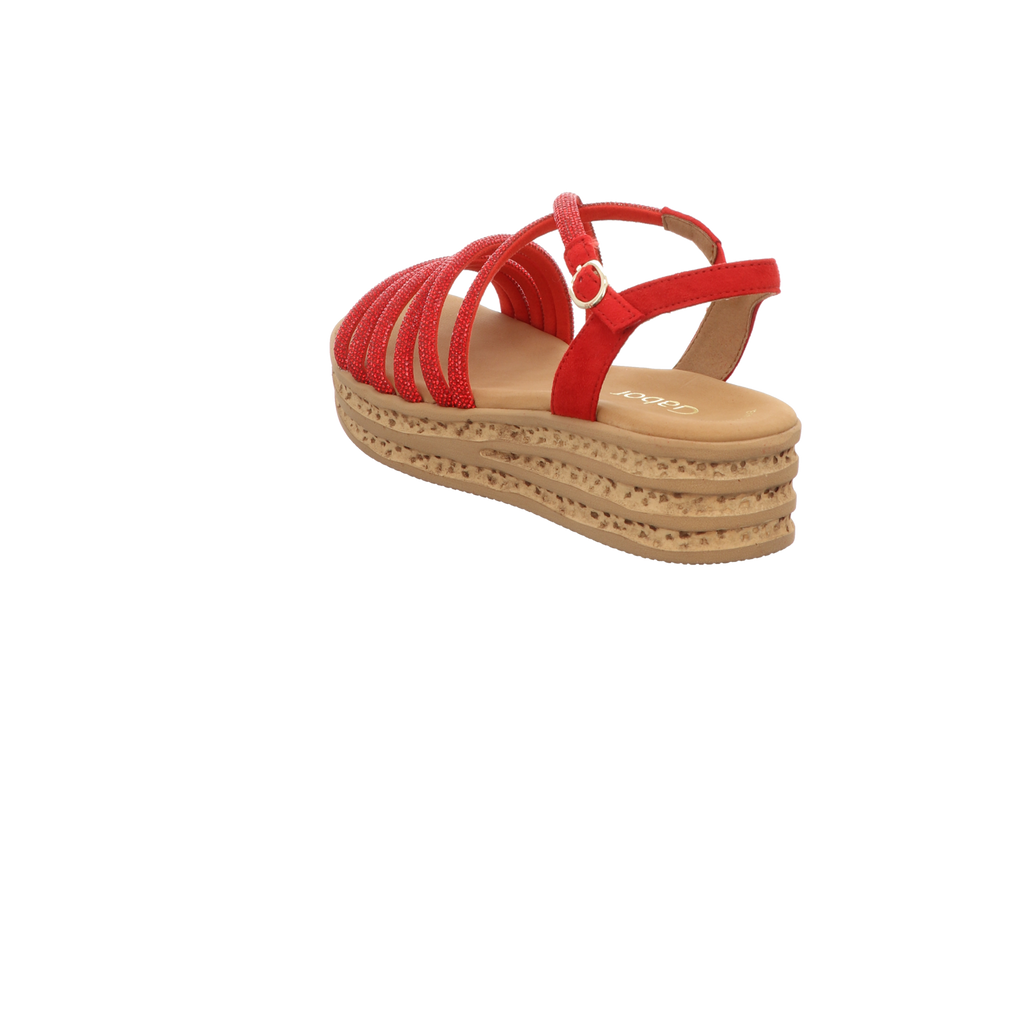 Gabor Damen Sandalette  in rot