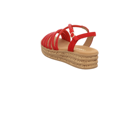 Gabor Damen Sandalette  in rot