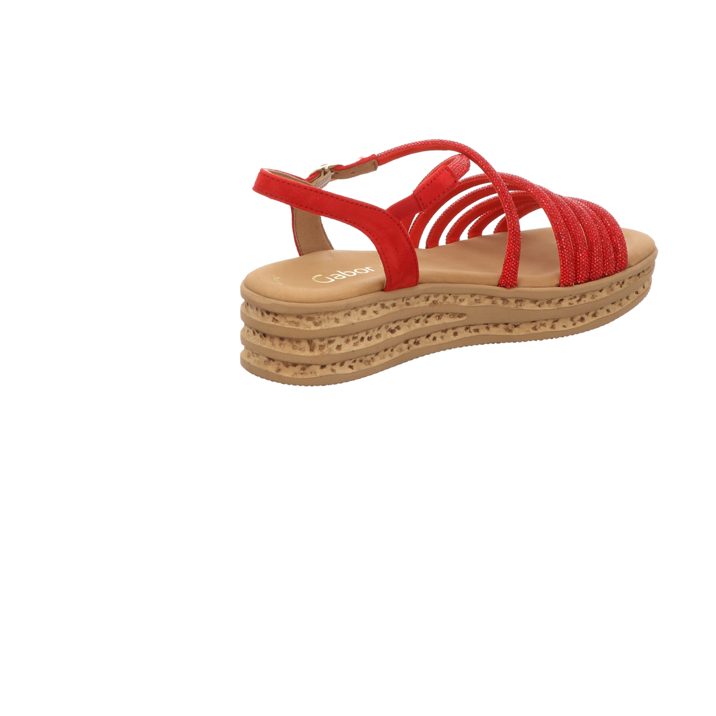 Gabor Damen Sandalette  in rot