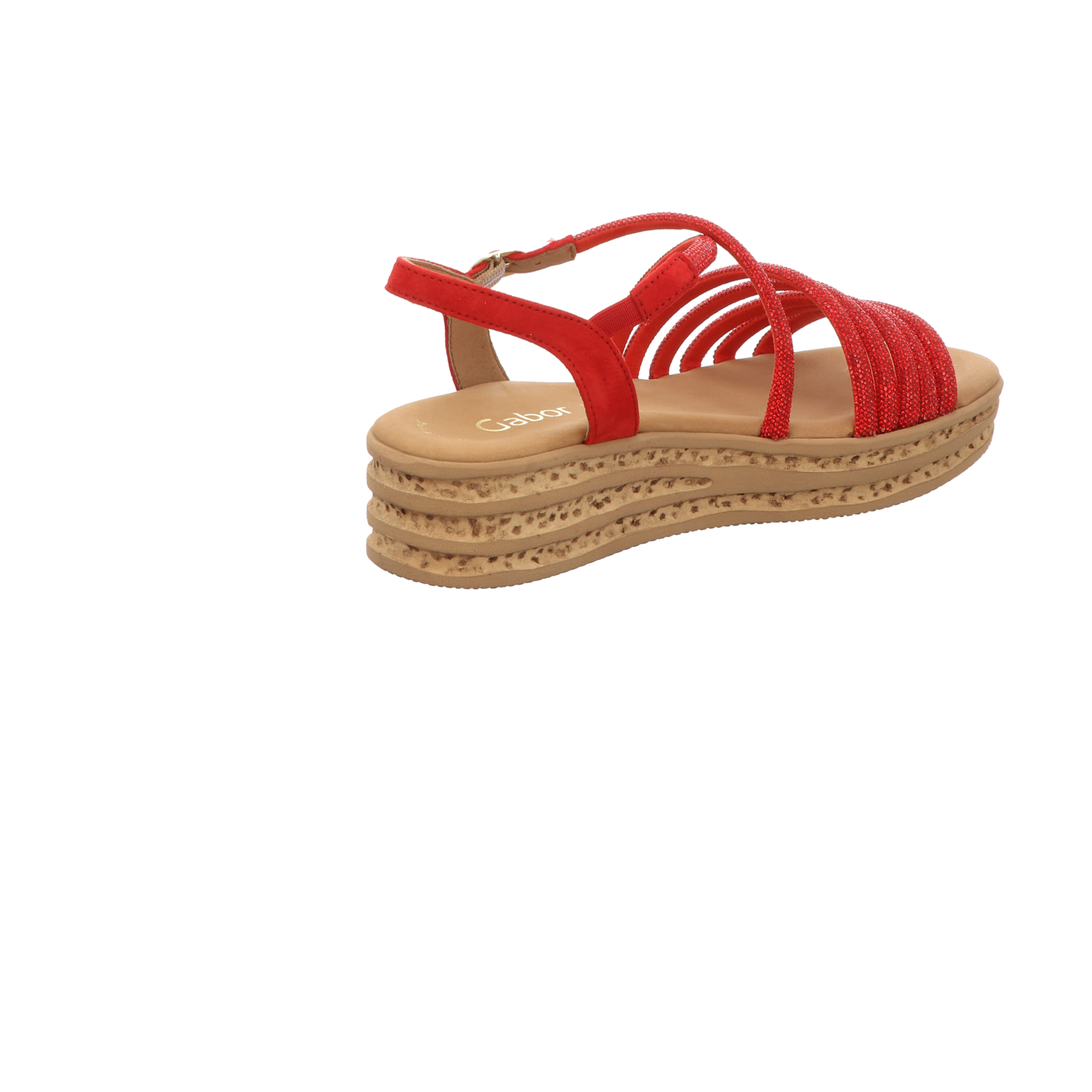 Gabor Damen Sandalette  in rot