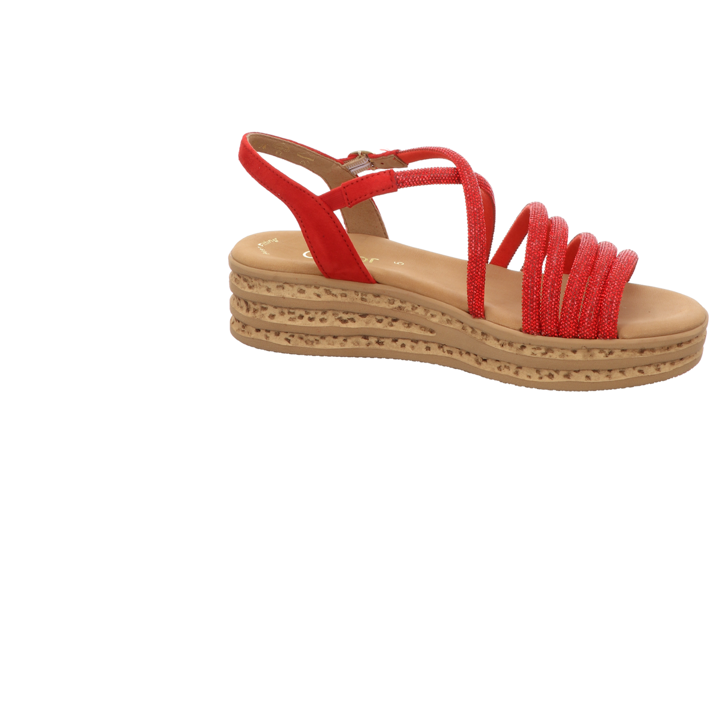 Gabor Damen Sandalette  in rot