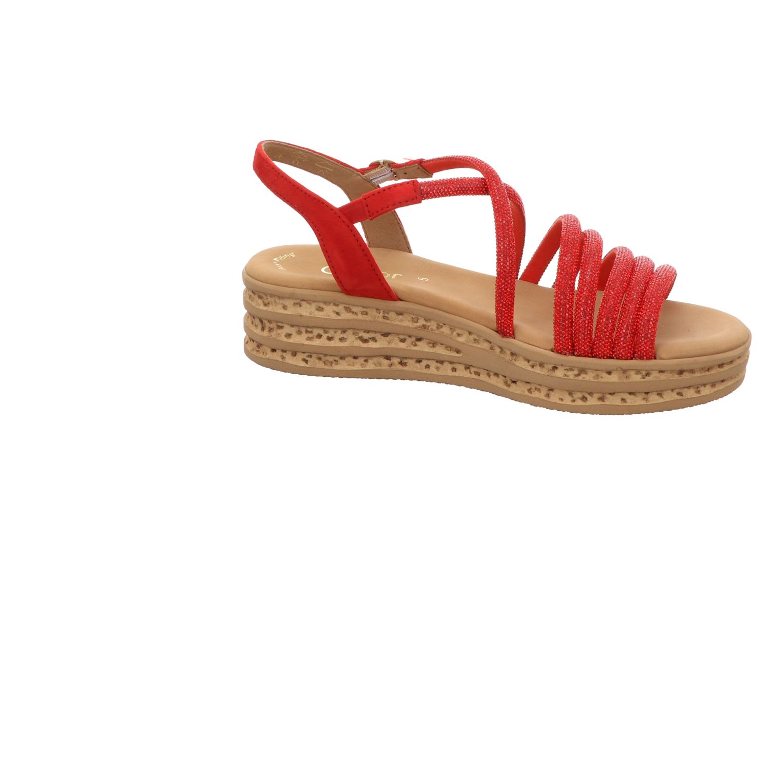 Gabor Damen Sandalette  in rot