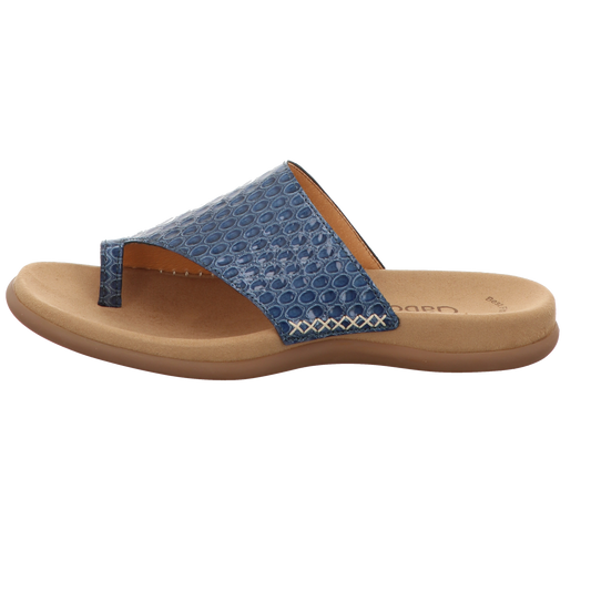 Gabor Damen Pantolette  in blau