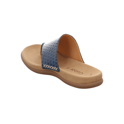 Gabor Damen Pantolette  in blau