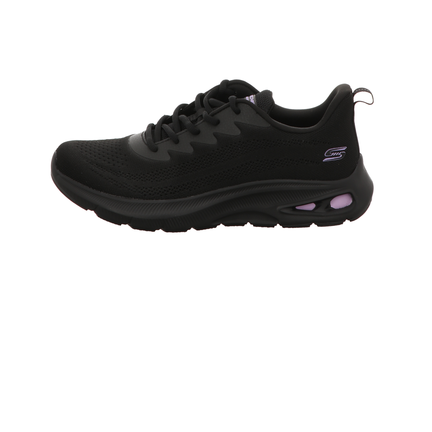 Skechers Damen Schnürschuh Bobs Unity-Sleek Waves in schwarz