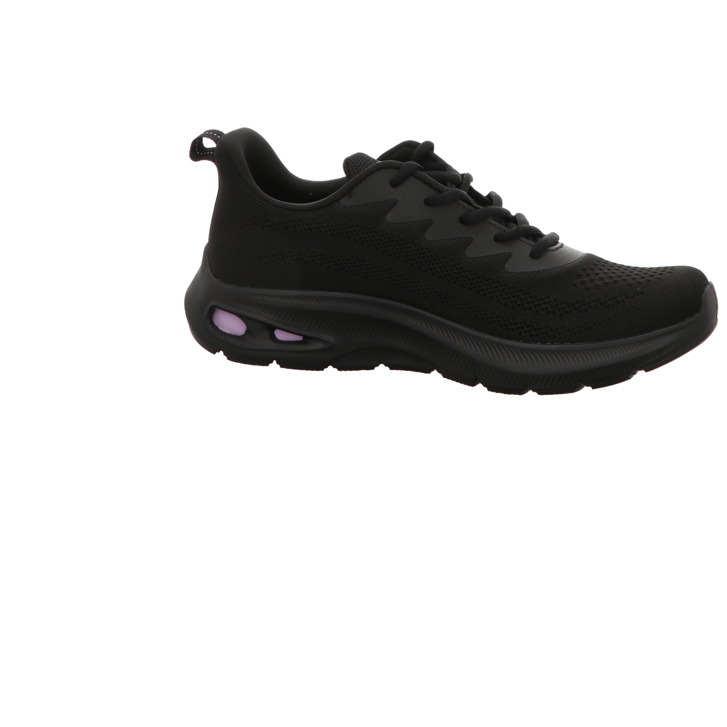 Skechers Damen Schnürschuh Bobs Unity-Sleek Waves in schwarz