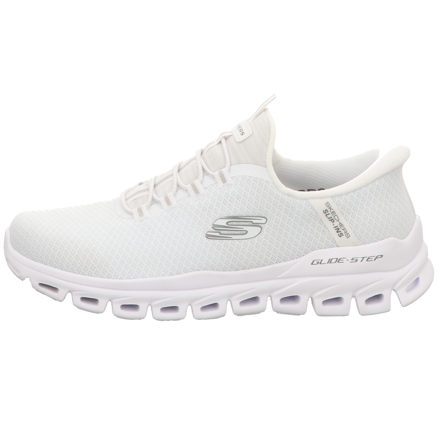 Skechers Herren Slipper Slip-Ins:glide-Step in weiss