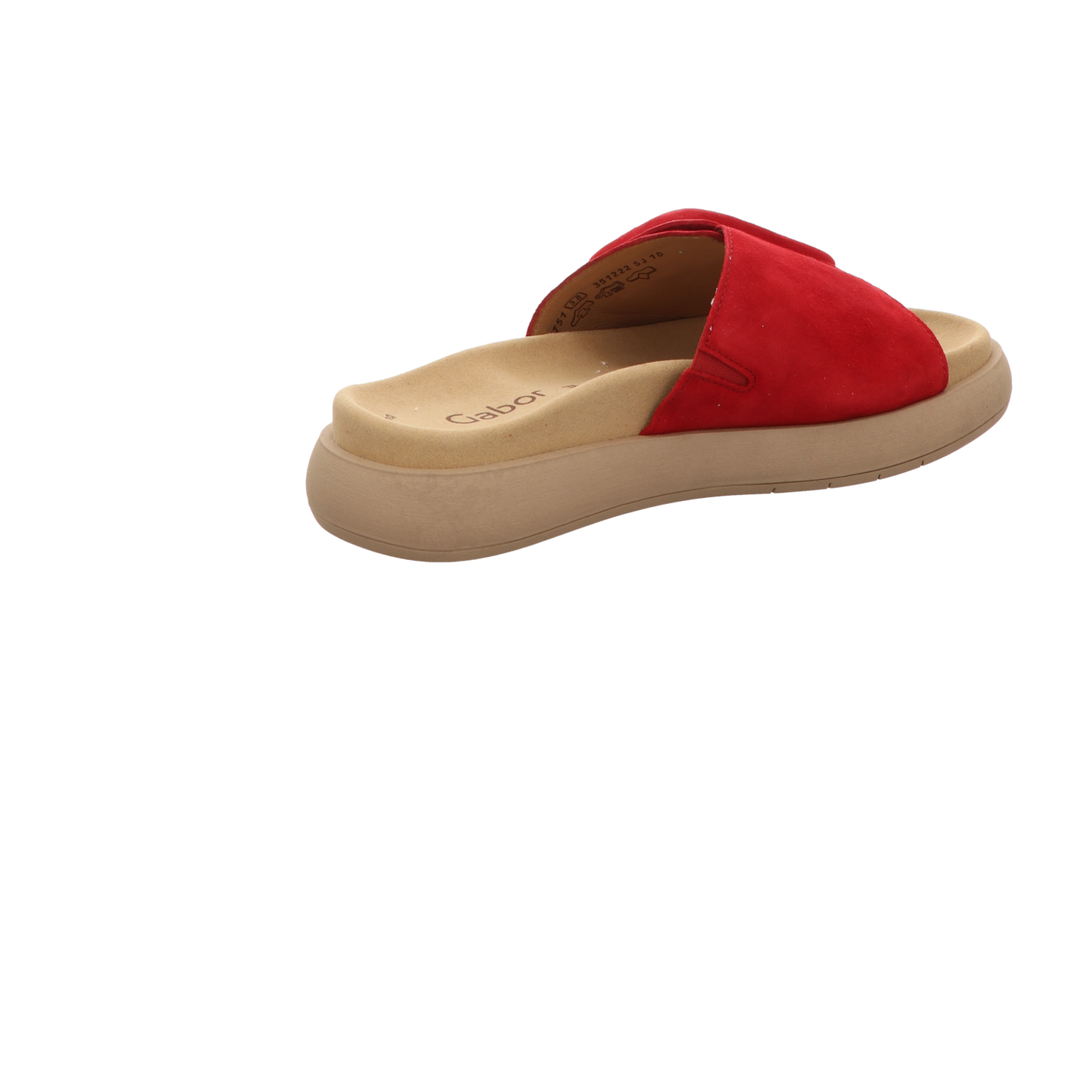 Gabor Damen Pantolette  in rot