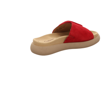 Gabor Damen Pantolette  in rot