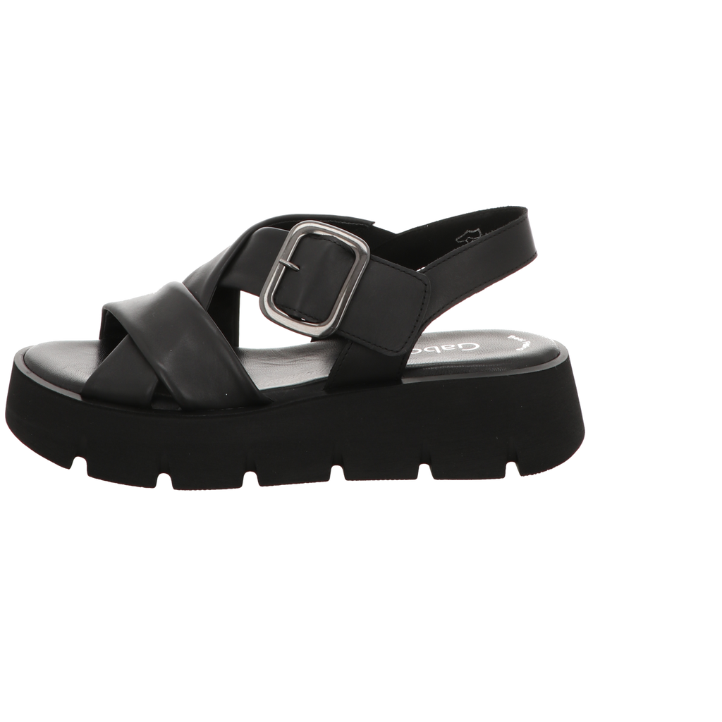 Gabor Damen Sandalette  in schwarz