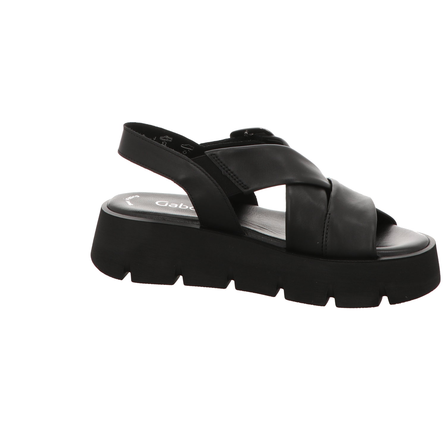 Gabor Damen Sandalette  in schwarz