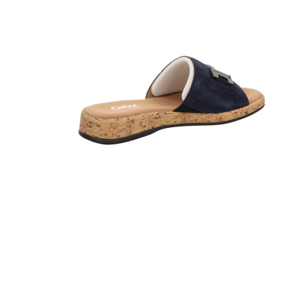 Gabor Damen Pantolette Rhodos in blau