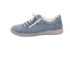 Waldläufer Damen Schnürschuh bequem H-Cloe in silber