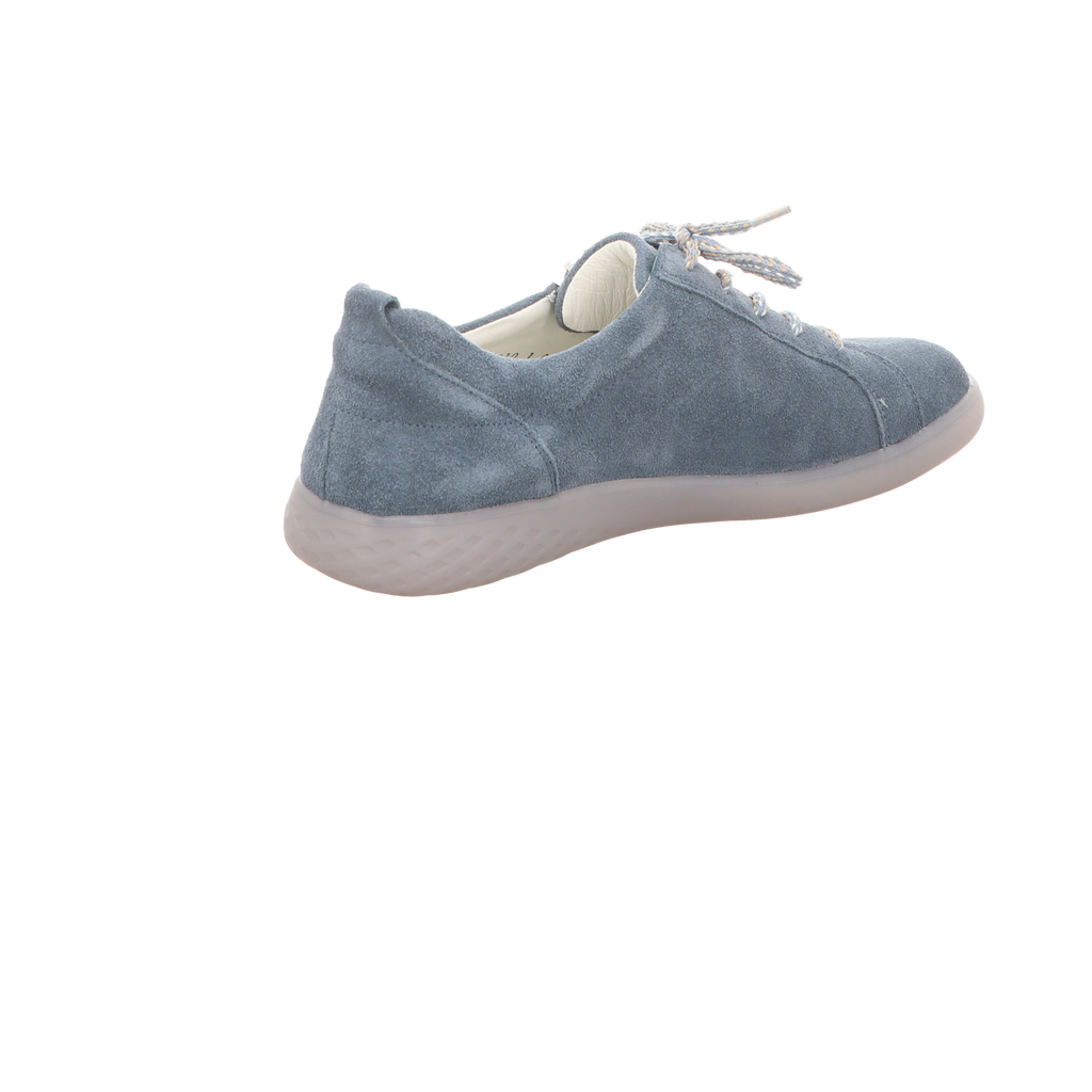 Waldläufer Damen Schnürschuh bequem H-Cloe in silber