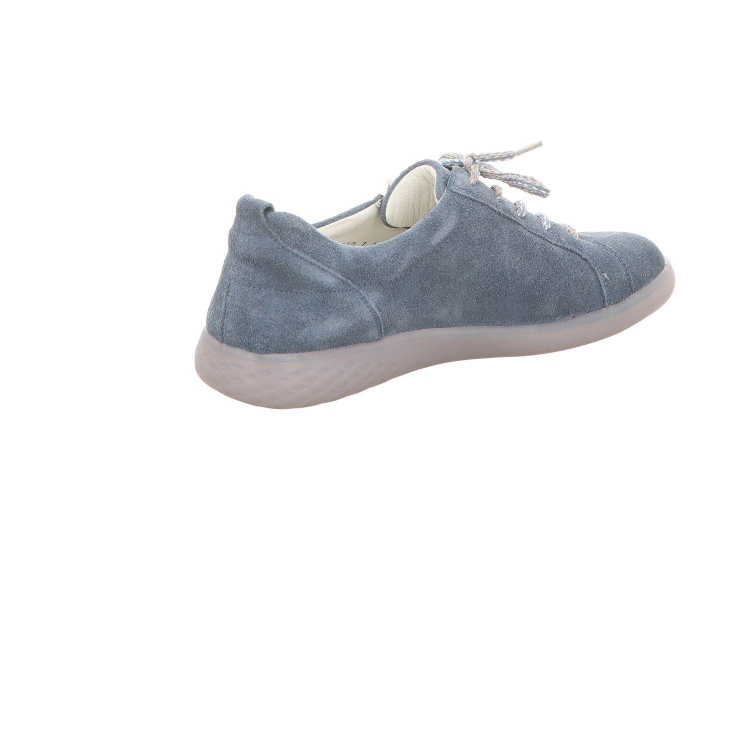 Waldläufer Damen Schnürschuh bequem H-Cloe in silber