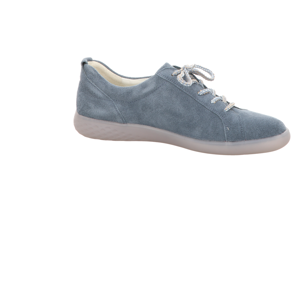 Waldläufer Damen Schnürschuh bequem H-Cloe in silber