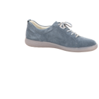 Waldläufer Damen Schnürschuh bequem H-Cloe in silber