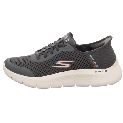 Skechers Herren Slipper Slip-Ins: Go Walk Flex in grau