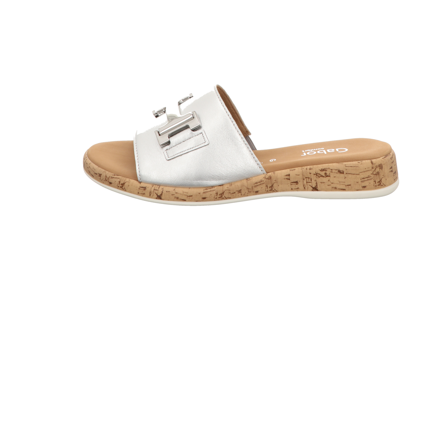 Gabor Damen Pantolette Rhodos in silber