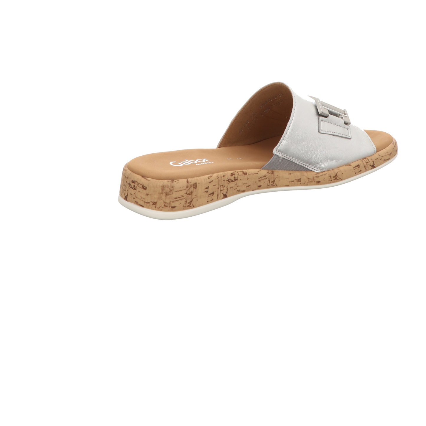 Gabor Damen Pantolette Rhodos in silber