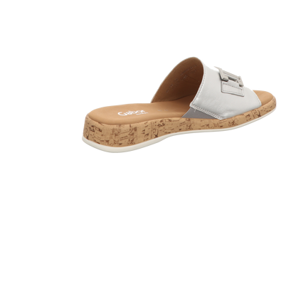 Gabor Damen Pantolette Rhodos in silber
