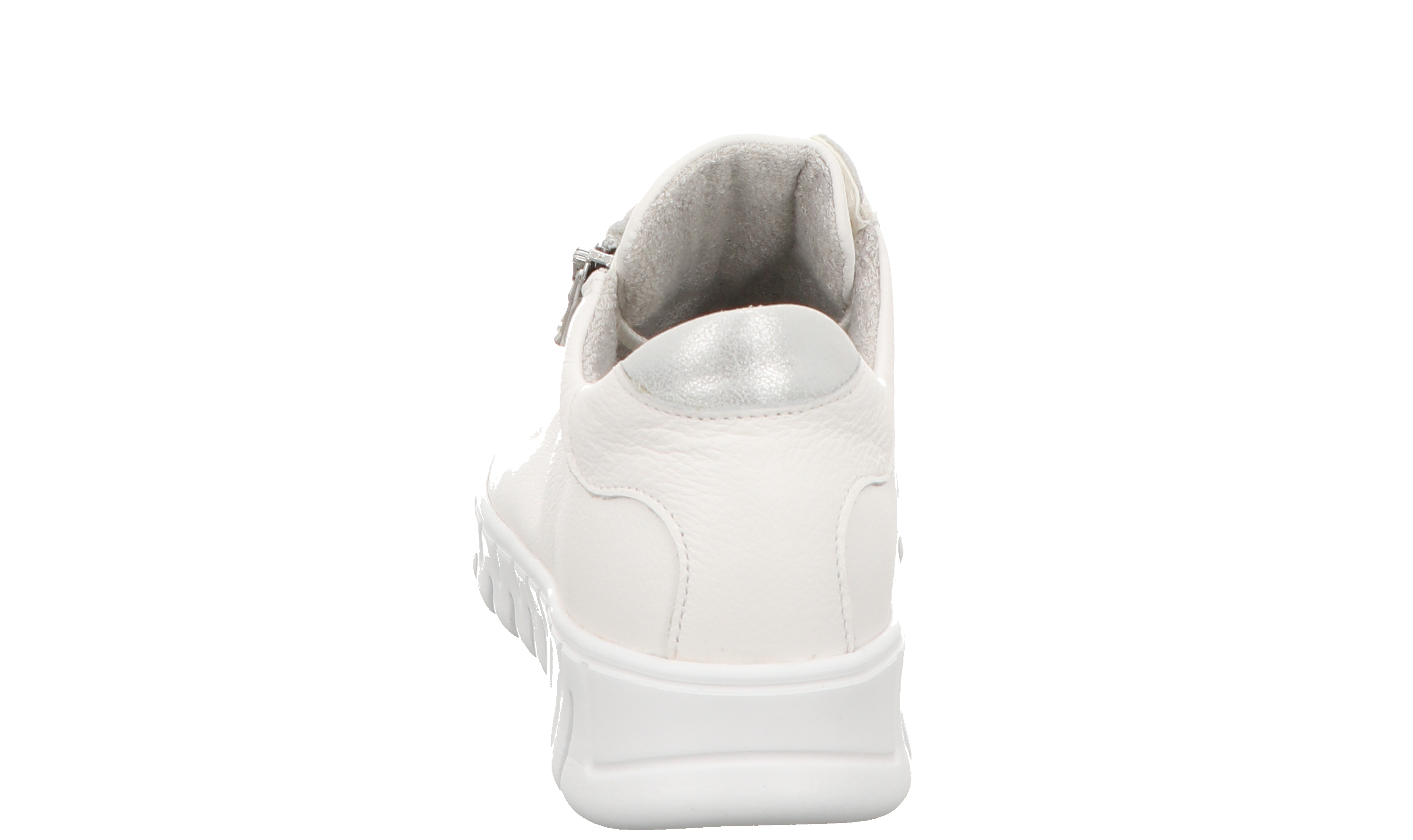 Waldläufer Damen Schnürschuh bequem H-Birdy in weiss