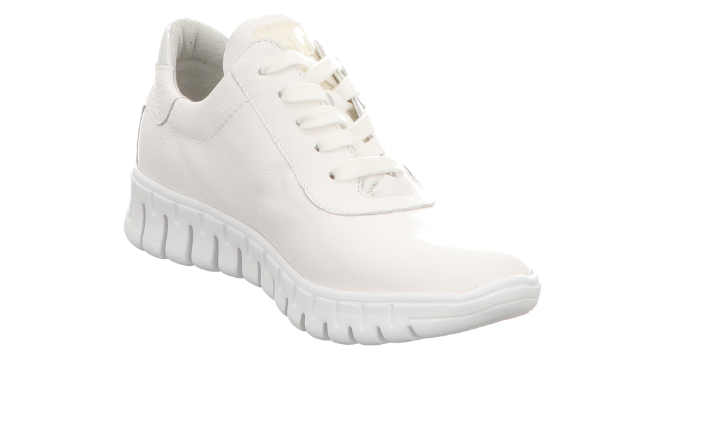 Waldläufer Damen Schnürschuh bequem H-Birdy in weiss