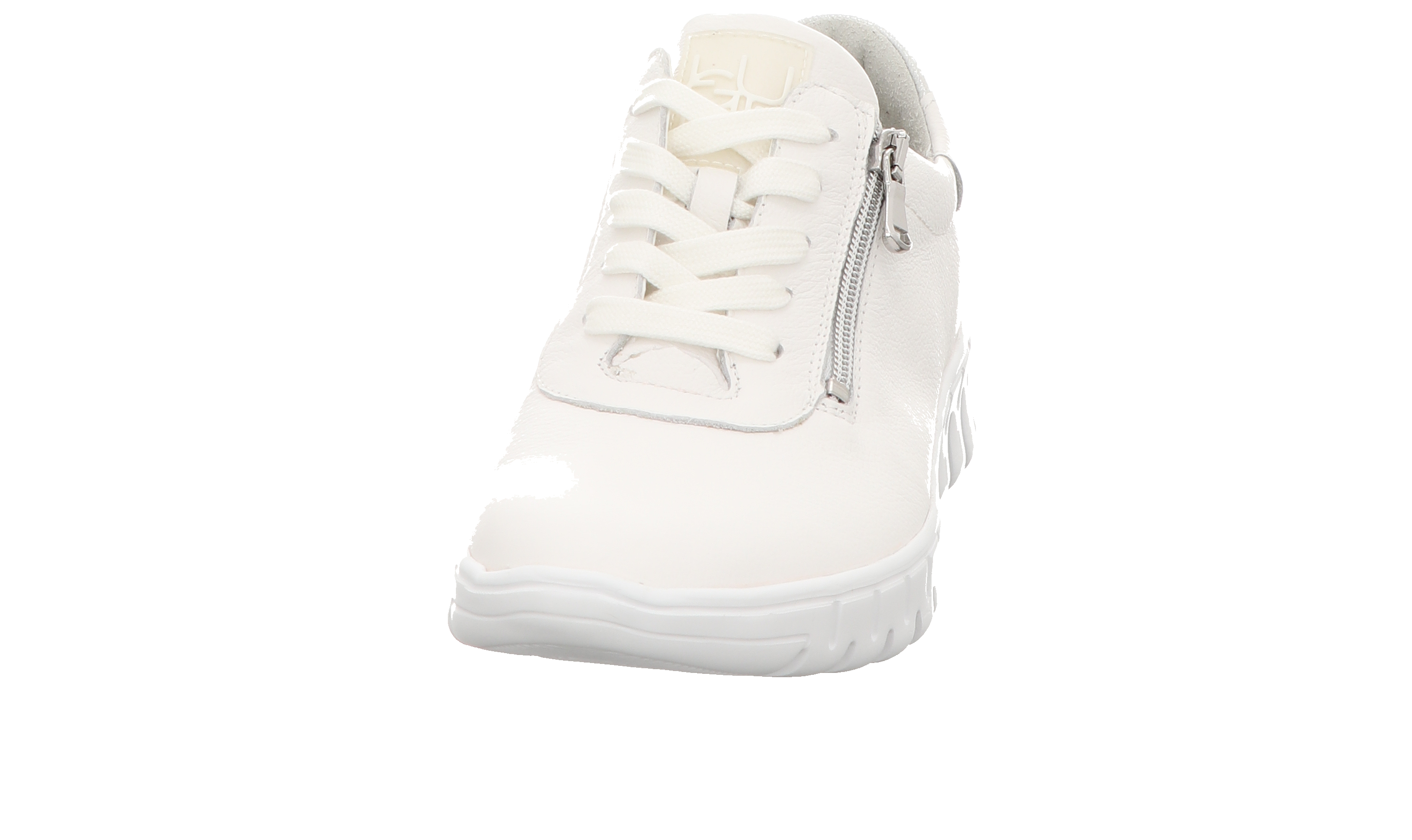 Waldläufer Damen Schnürschuh bequem H-Birdy in weiss