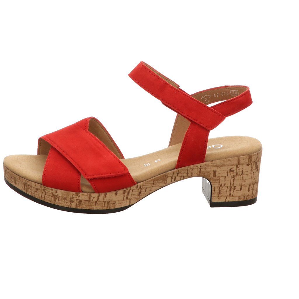Gabor Damen Sandalette Kreta in rot