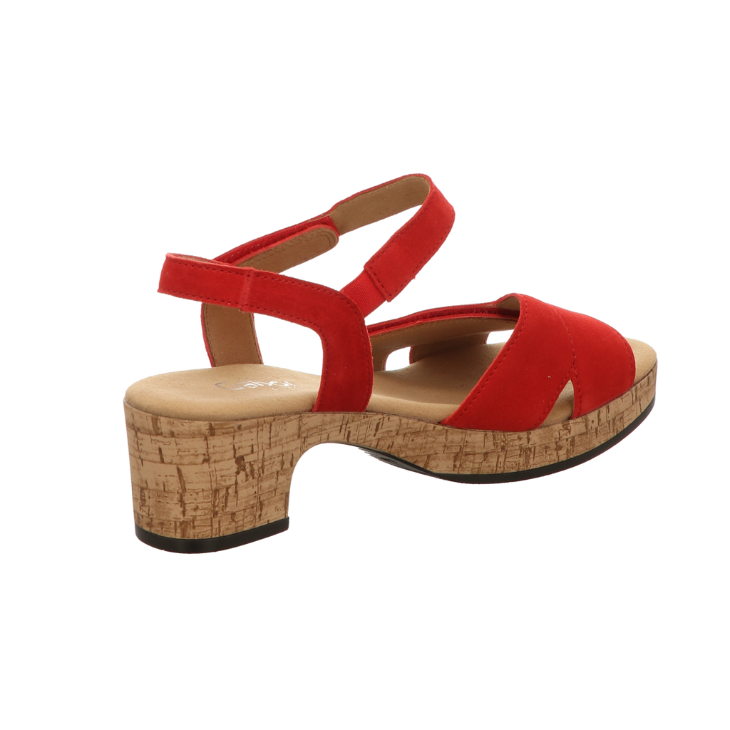 Gabor Damen Sandalette Kreta in rot