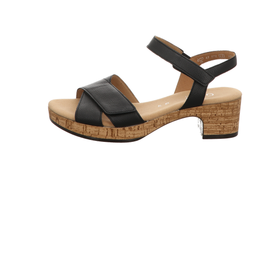 Gabor Damen Sandalette Kreta in schwarz