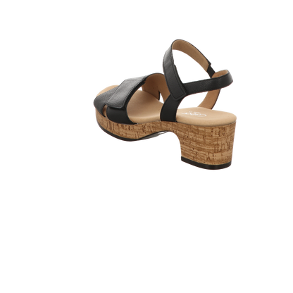 Gabor Damen Sandalette Kreta in schwarz