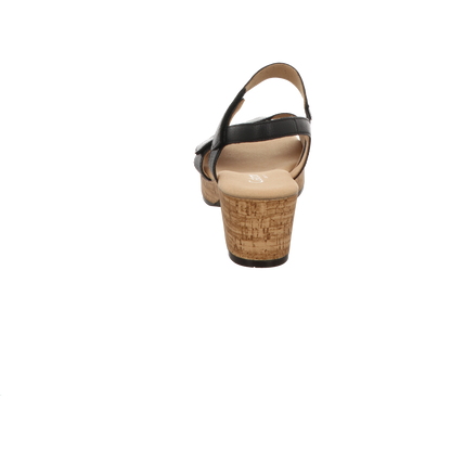 Gabor Damen Sandalette Kreta in schwarz