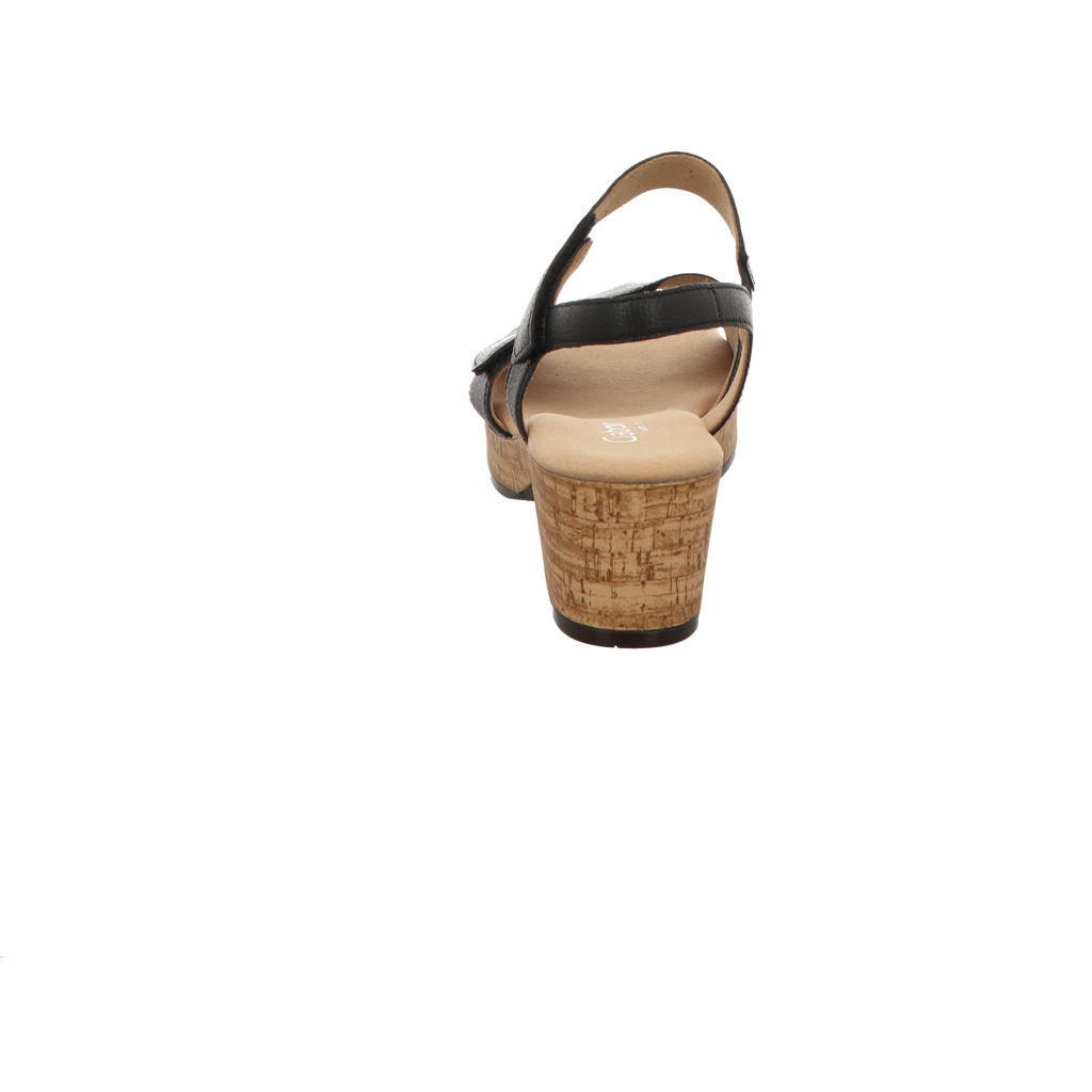 Gabor Damen Sandalette Kreta in schwarz