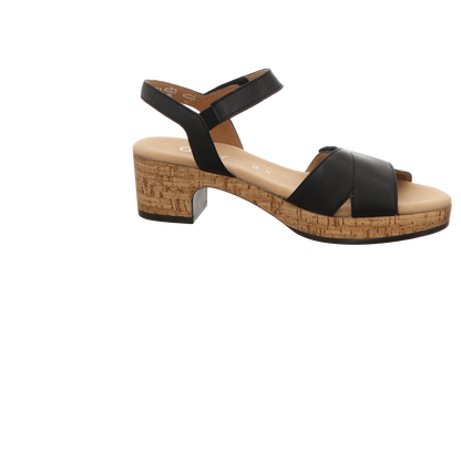 Gabor Damen Sandalette Kreta in schwarz