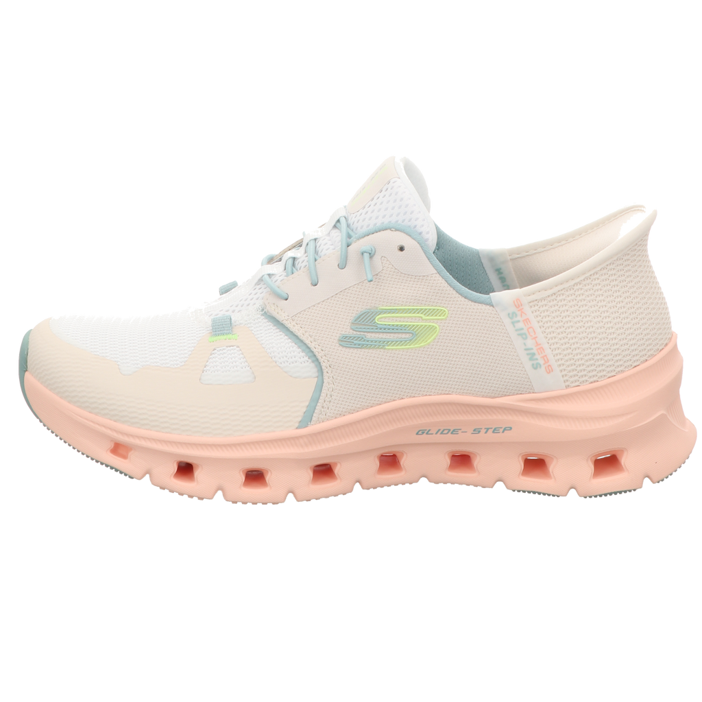 Skechers Damen Slipper Slip-Ins: Glide-Step in transparent