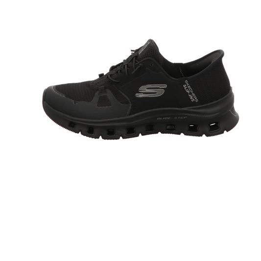 Skechers Damen Slipper Slip-Ins: Glide-Step in schwarz