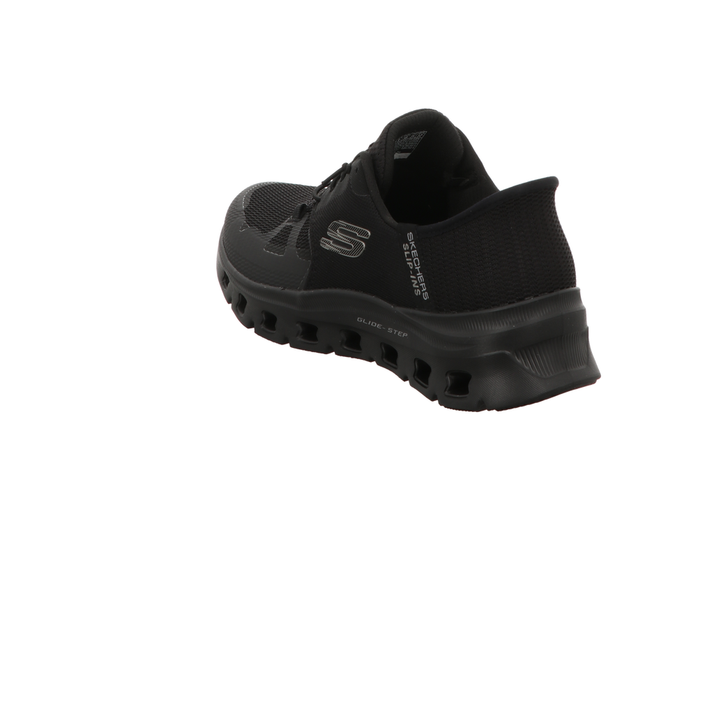 Skechers Damen Slipper Slip-Ins: Glide-Step in schwarz
